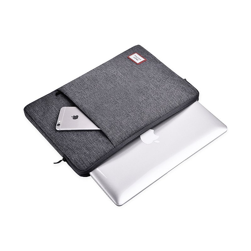 Laptop Sleeve 13 Inches, Laptop Bag, Laptop Case, Macbook Pro Case 11/12/13/15 - กระเป๋าแล็ปท็อป - วัสดุอื่นๆ สีเทา