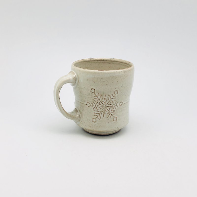 White glaze mug - แก้วมัค/แก้วกาแฟ - ดินเผา ขาว