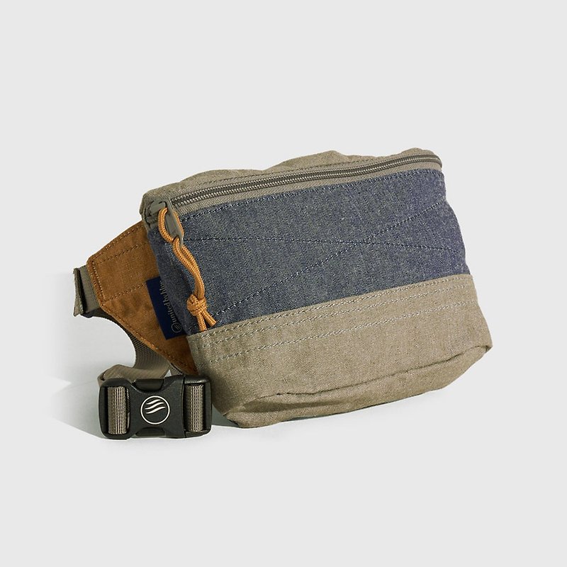 United by Blue Multifunctional Waist Hip Bag-Limited Edition 814-182 Gray Blue-Grey - Toiletry Bags & Pouches - Other Man-Made Fibers Blue