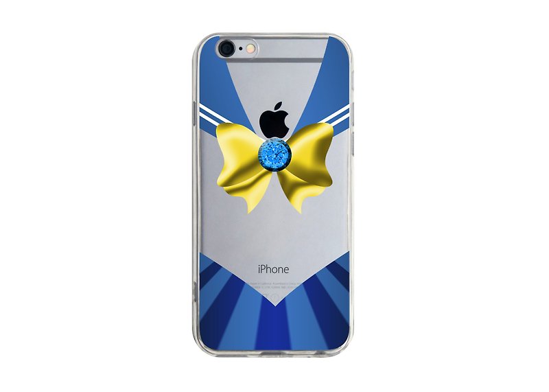 Custom dark blue sailor suit transparent Samsung S5 S6 S7 note4 note5 iPhone 5 5s 6 6s 6 plus 7 7 plus ASUS HTC m9 Sony LG g4 g5 v10 phone shell mobile phone sets phone shell phonecase - Phone Cases - Plastic Blue