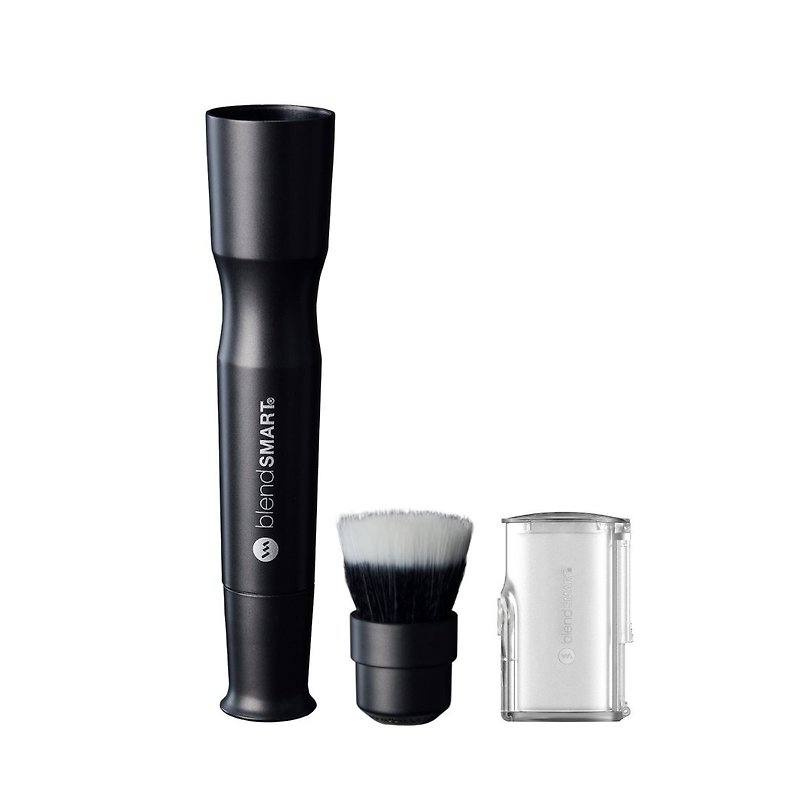 blendSMART Powder Brush + Brush Head Case - Makeup Brushes - Other Man-Made Fibers Black