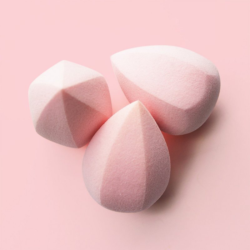 法國 SHIGETA 完美亮澤美妝蛋 - 化妝掃/鏡子/梳子 - 其他材質 粉紅色
