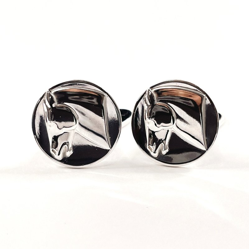 【日本直送 中古美品】ジョージジェンセン Georg Jensen カフス ホースモチーフ シルバー925 シルバー 新品仕上げ済み - その他 - スターリングシルバー シルバー