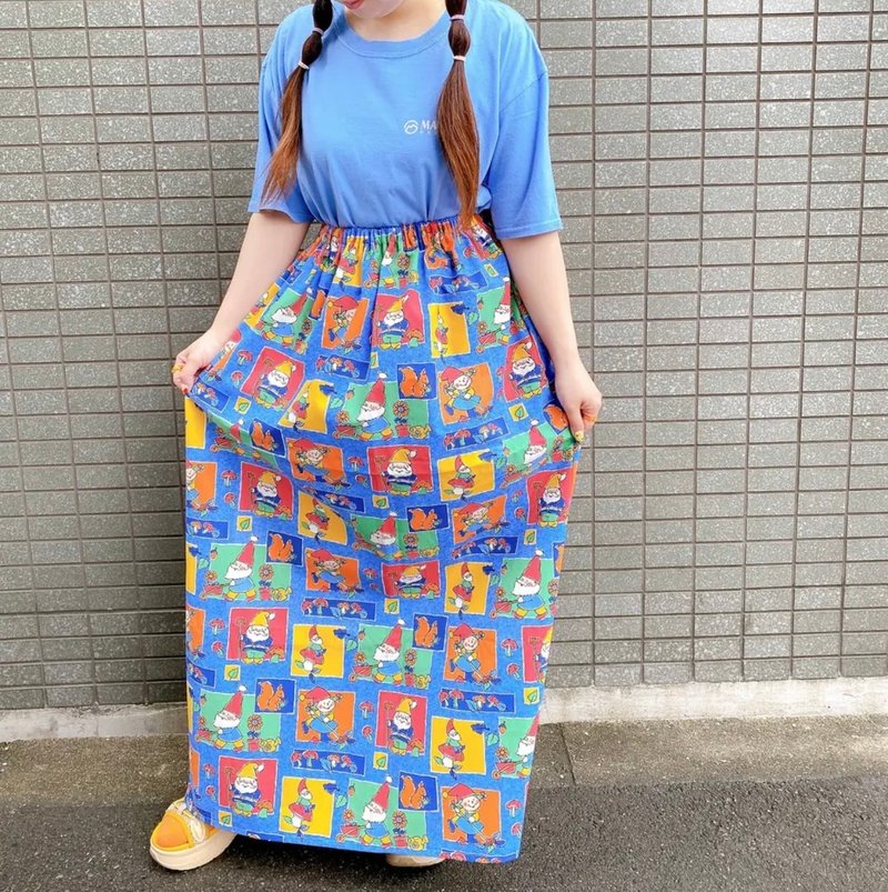 ヴィンテージスカート - スカート - コットン・麻 