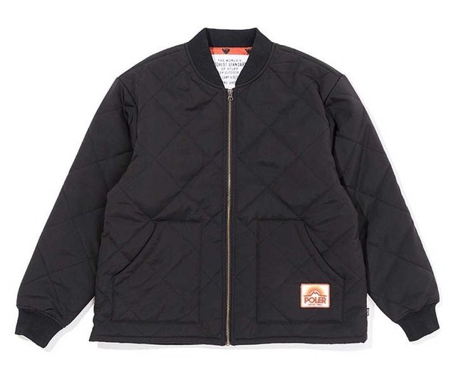 Japan limited POLER DIAMOND QUILTED JACKET quilted military