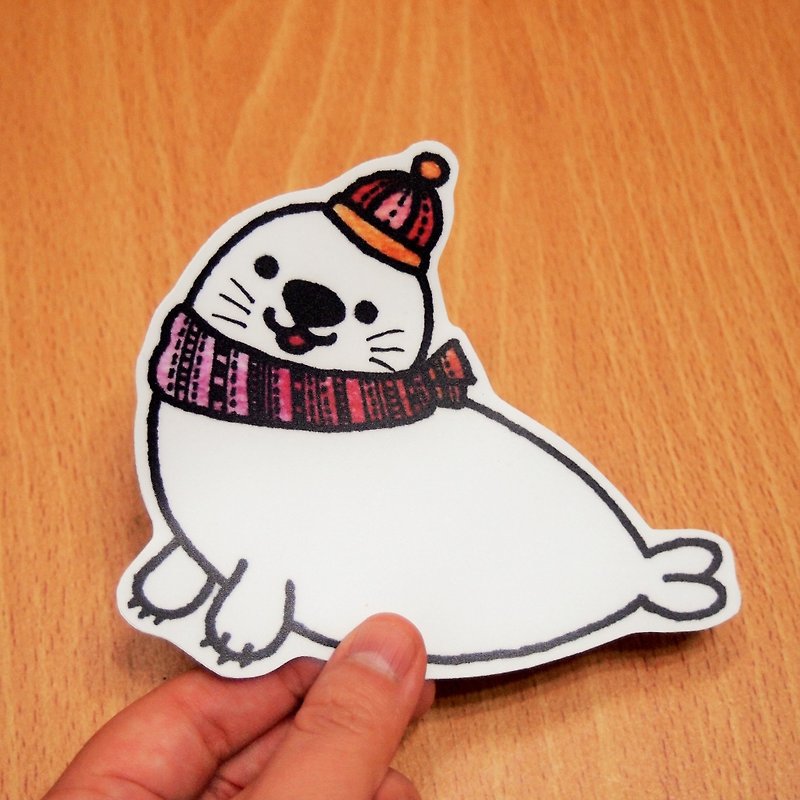 Waterproof Sticker-Seal (Red) - Stickers - Paper Multicolor
