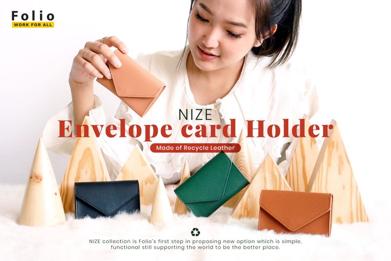 Nize Envelope card Holder - 其他 - 真皮 