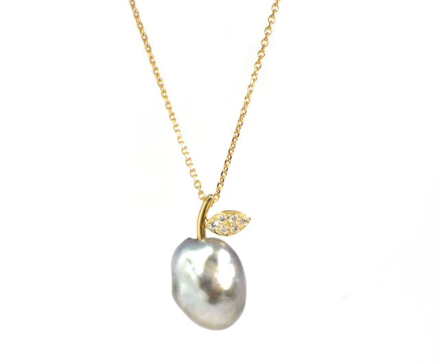 Tahitian and South hotsell Sea Gold Keshi Pearls Pendant