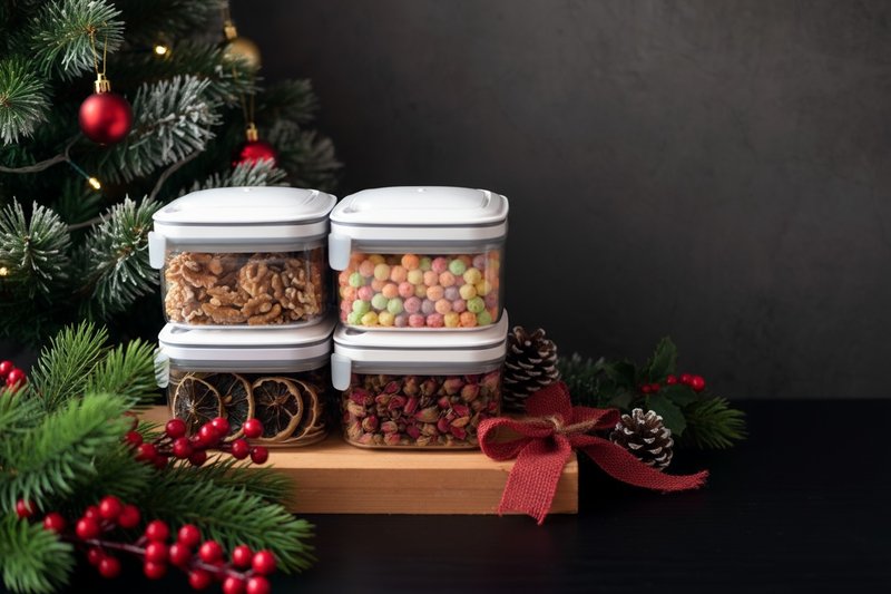 Can. Seal. 真空負壓保鮮罐 0.6L四件組 | 入厝 送禮 文創商品 - 廚具 - 其他材質 