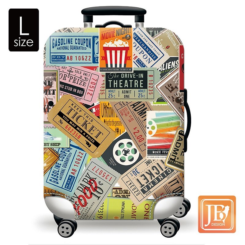 Colorful luggage cover-American Rock (L) - Luggage & Luggage Covers - Other Materials 