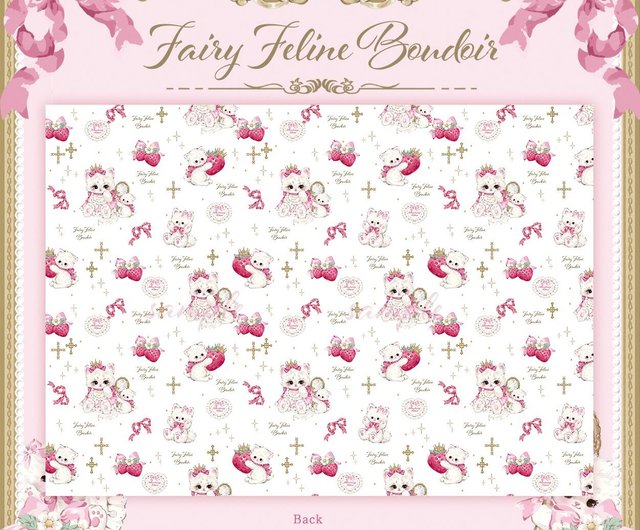 Cherish365【Pattern - Fairy Feline Boudoir】デザインペーパー