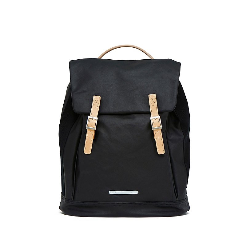 City Series -15 吋 Light Military Backpack Back Backpack - Ink Black - RBP312BK - Backpacks - Cotton & Hemp Black