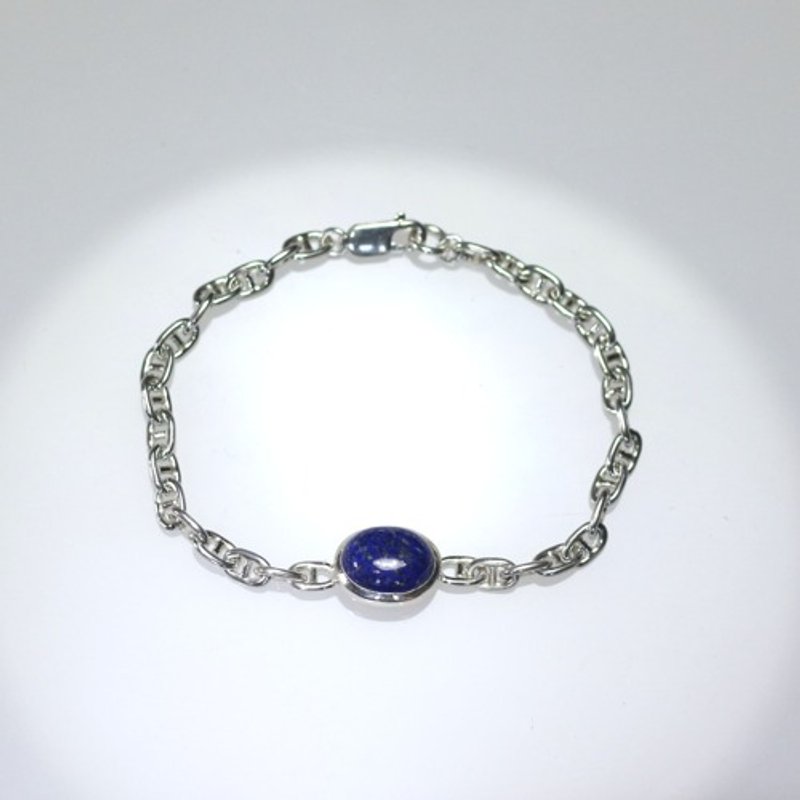 Pinkoi Proxy Purchase -  Sv925 Lapis Lazuli Bracelet 5.72ct - Bracelets - Gemstone 