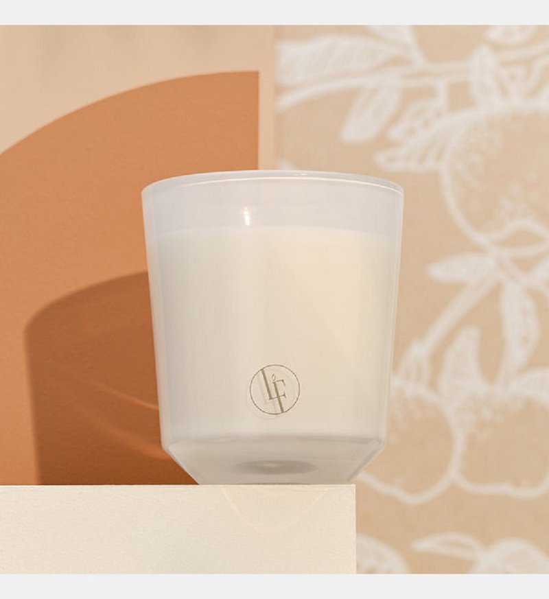 BlF French century-old candle factory natural terroir series scented candle ~ Sicilian orchard 200g - น้ำหอม - แก้ว 