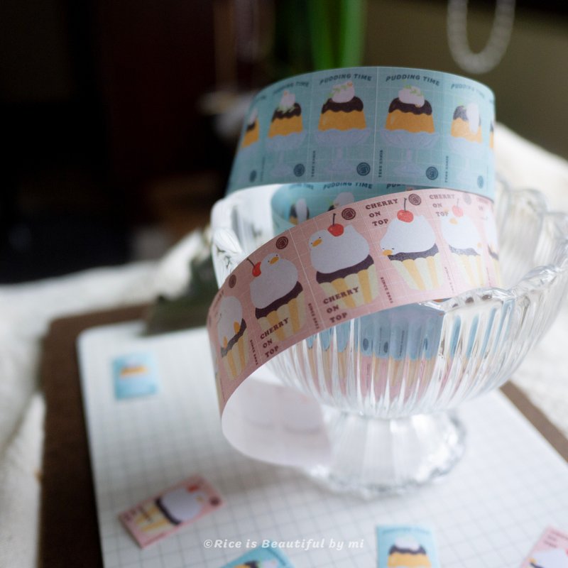 Sweet Roll 標籤貼紙卷 Soda / Icecream - 貼紙 - 紙 