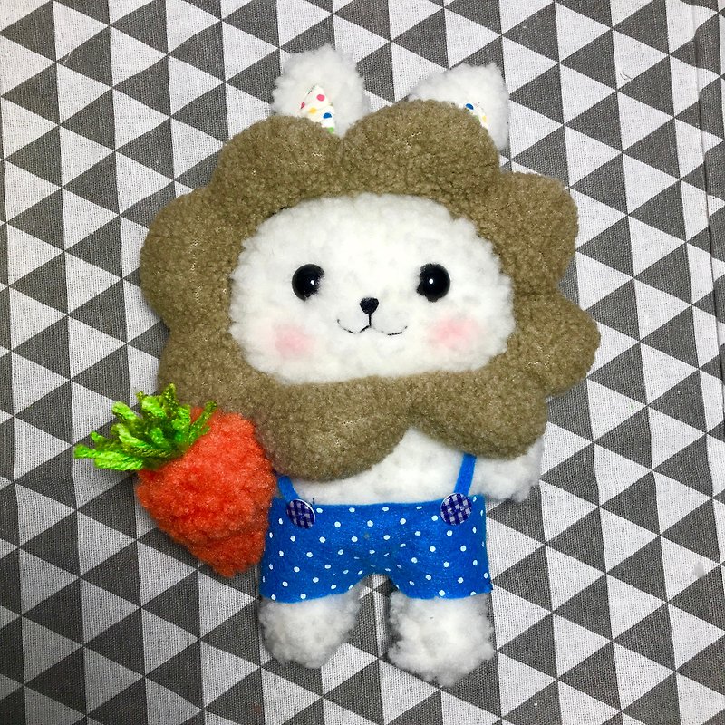 RABBIT LULU Lion and Rabbit Cosplay Hand-sewn Doll