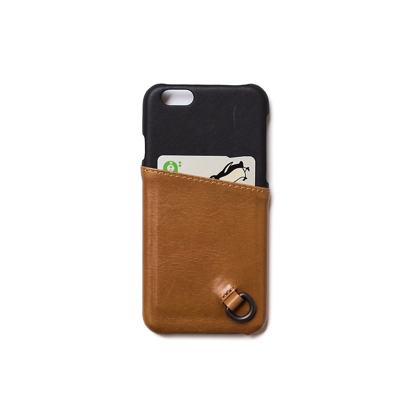 Patina | Leather Handmade iPhone. Android cardable phone case - เคส/ซองมือถือ - หนังแท้ หลากหลายสี