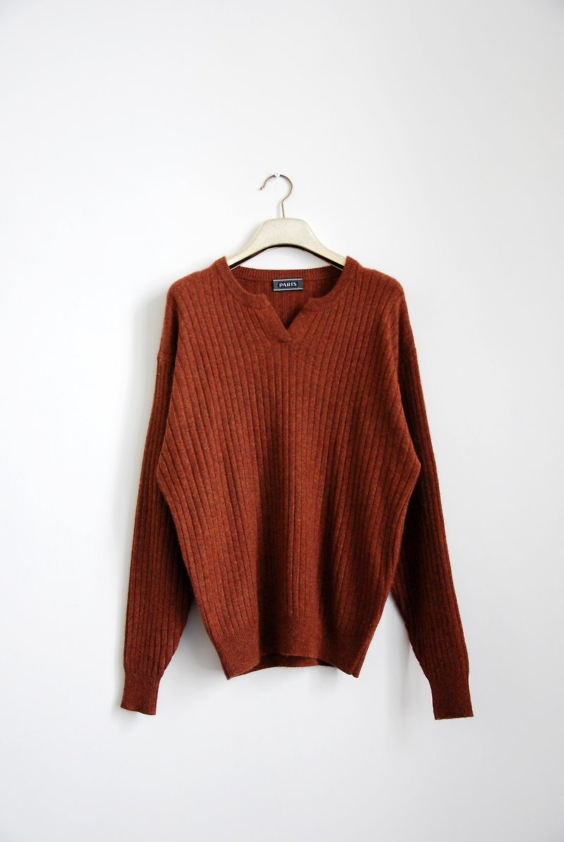 Vintage sweater Kashimier - สเวตเตอร์ผู้หญิง - วัสดุอื่นๆ 