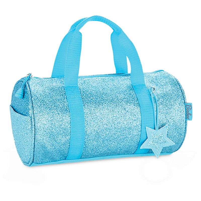 美國Bixbee閃采系列-冰雪藍小圓筒包 - 手袋/手提袋 - 聚酯纖維 藍色