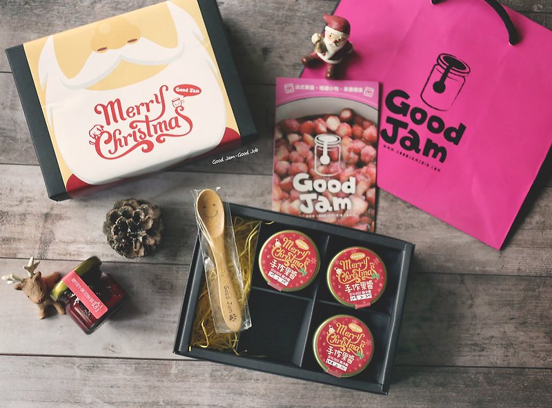 Good Jam 2017 Christmas Gift Box 50ml * 4 bottles - Jams & Spreads - Fresh Ingredients 