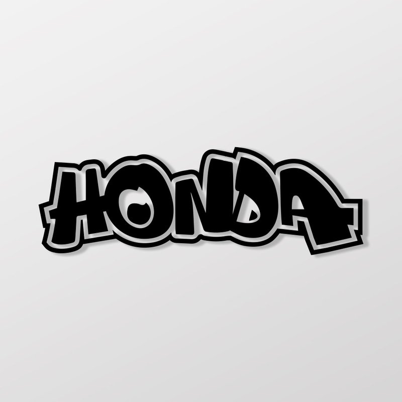 HONDA/HHP/car stickers, stickersSunBrother Sun Brothers - Stickers - Waterproof Material 