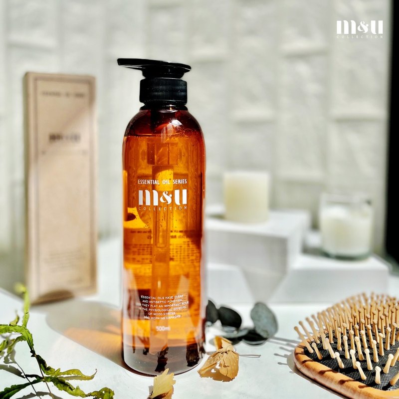 【M&U】Lime Essential Oil Hair Bath 500ml - แชมพู - วัสดุอีโค 