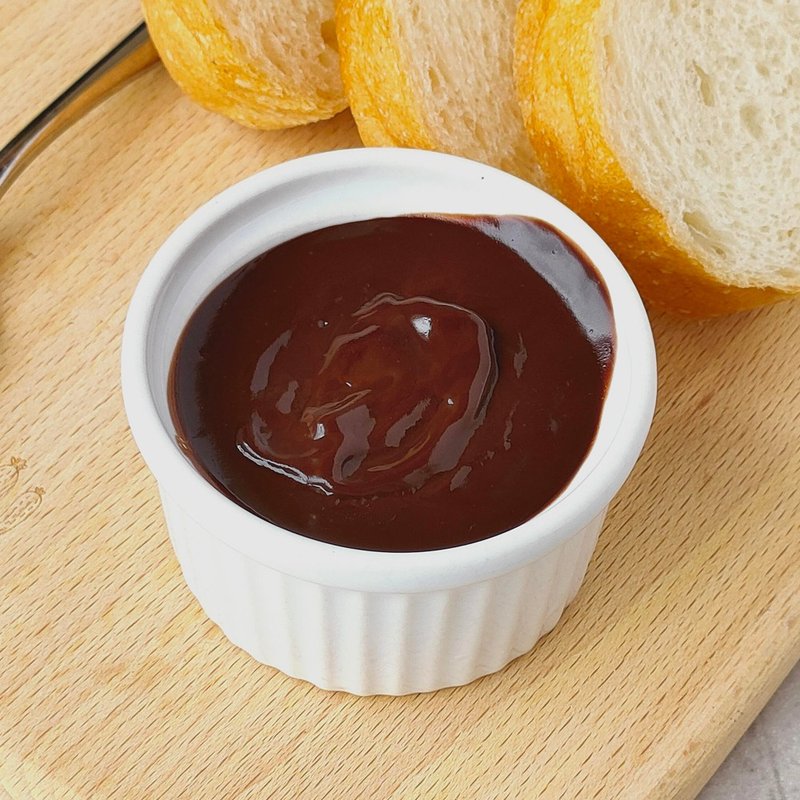 Slightly sweet Belgian black chocolate spread-[Like eating raw chocolate] - Jams & Spreads - Fresh Ingredients 