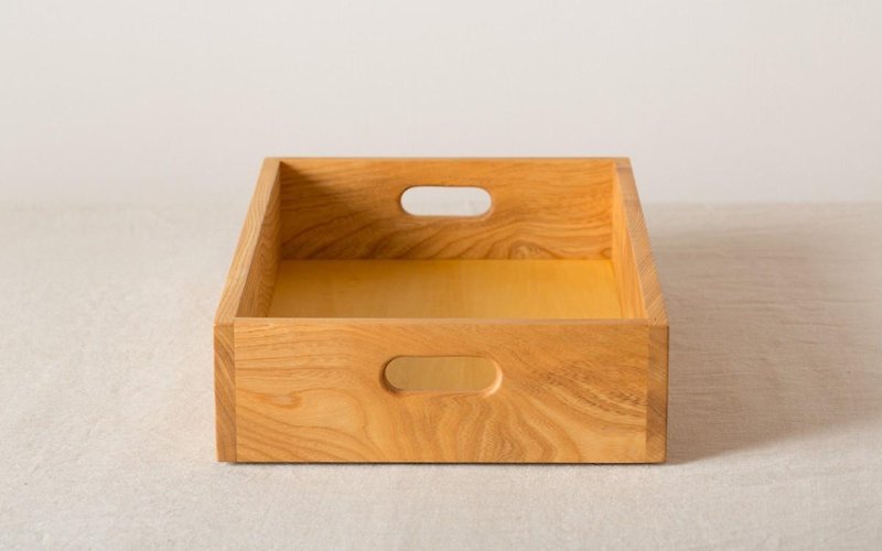 [Nagomama like original size] wood stacking box - เฟอร์นิเจอร์อื่น ๆ - ไม้ สีกากี
