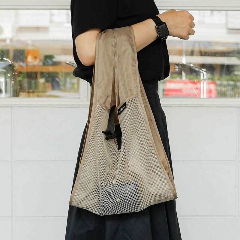 Hightide_Nahe Recycled Shopping Bag_S_GB289 - กระเป๋าถือ - ไนลอน หลากหลายสี