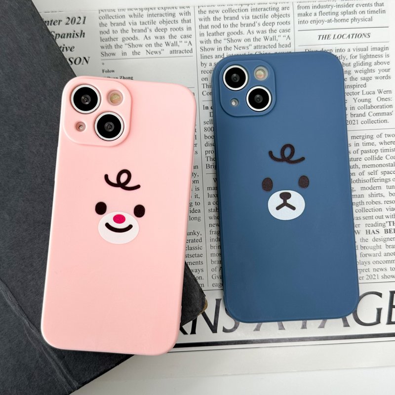 Rumi expression iPhone mobile phone couple silicone case - Phone Cases - Silicone Multicolor