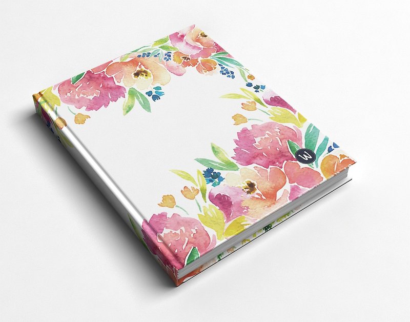 Rococo Strawberry WELKIN Handmade_Handmade Book/Notebook/Handbook/Diary-Pink Garden - สมุดบันทึก/สมุดปฏิทิน - กระดาษ 