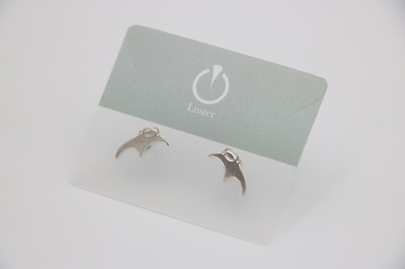 Stingray earrings - ต่างหู - เงินแท้ 