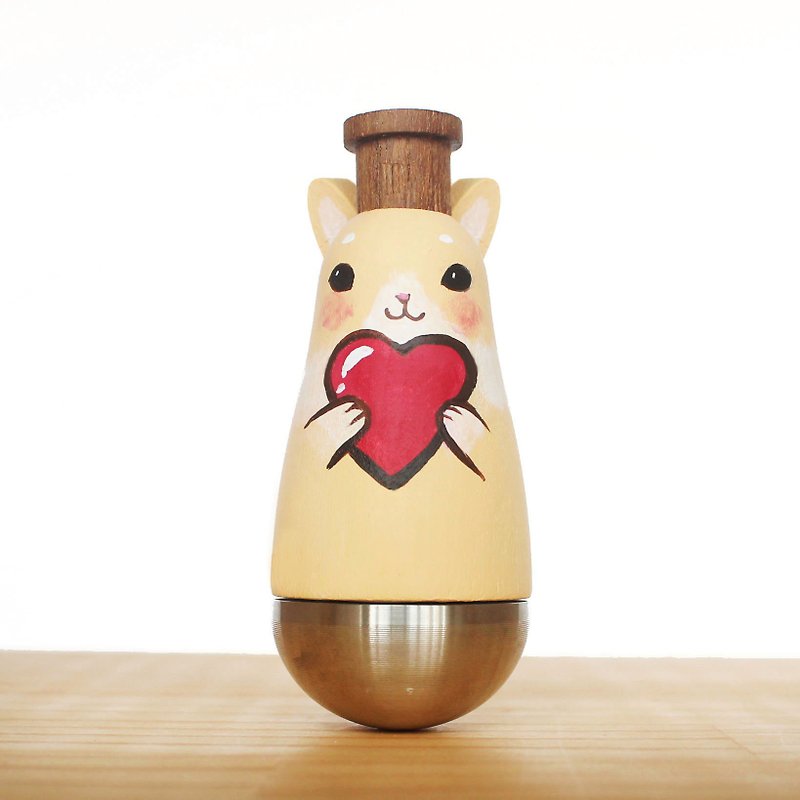 Wen Sen Di – Love Rabbit KAZOO KAZOO doll - กีตาร์เครื่องดนตรี - ไม้ สีเหลือง