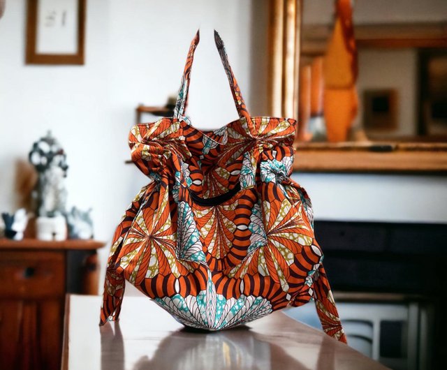 Handmade african cheap print bags