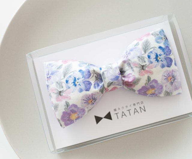 TATAN パンジー蝶ネクタイ パープル - Shop bowtie shop TATAN Ties