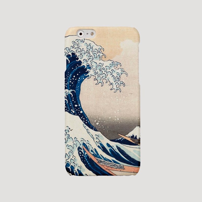 iPhone case Samsung Galaxy case Phone case The Great Wave of Kanagawa   70 - เคส/ซองมือถือ - พลาสติก 