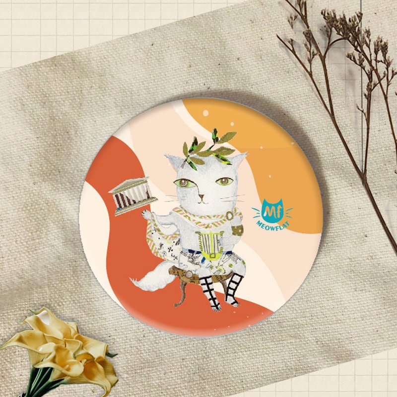 Meowflat 胸章/徽章/別針|貓2.0系列 - 徽章/別針 - 塑膠 
