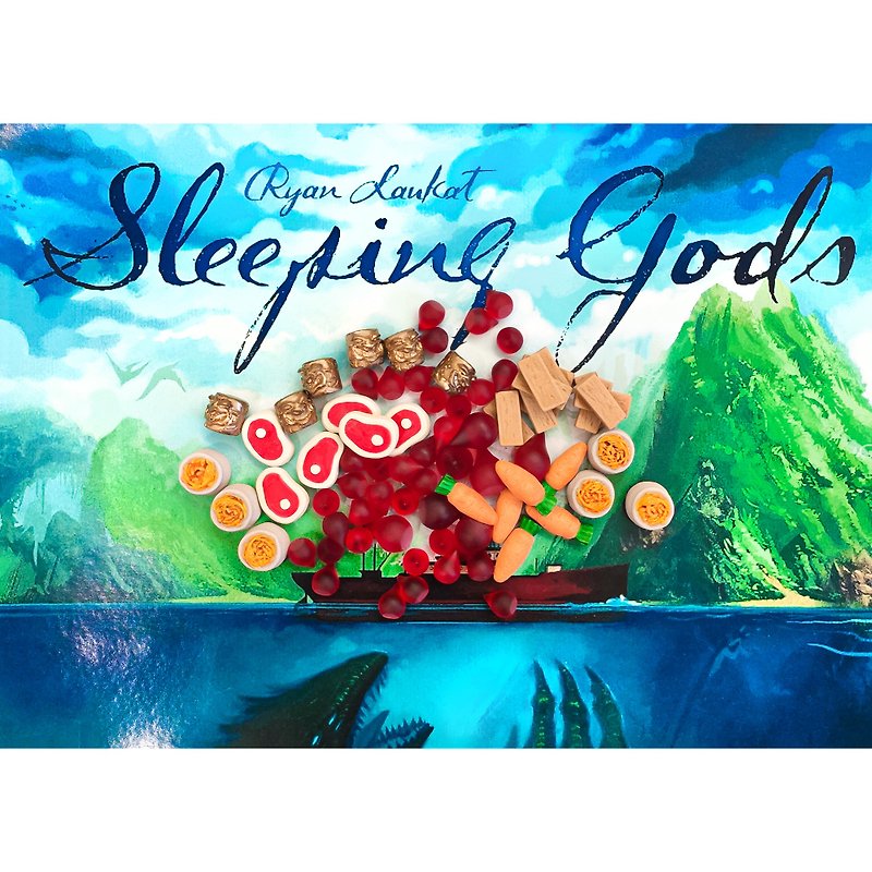 Deluxe Resource Tokens compatible with Sleeping Gods board game - บอร์ดเกม - วัสดุอื่นๆ 