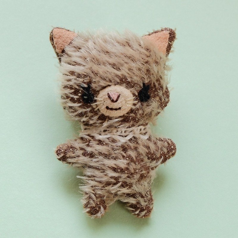 Brooch <cat> - Brooches - Other Materials Brown