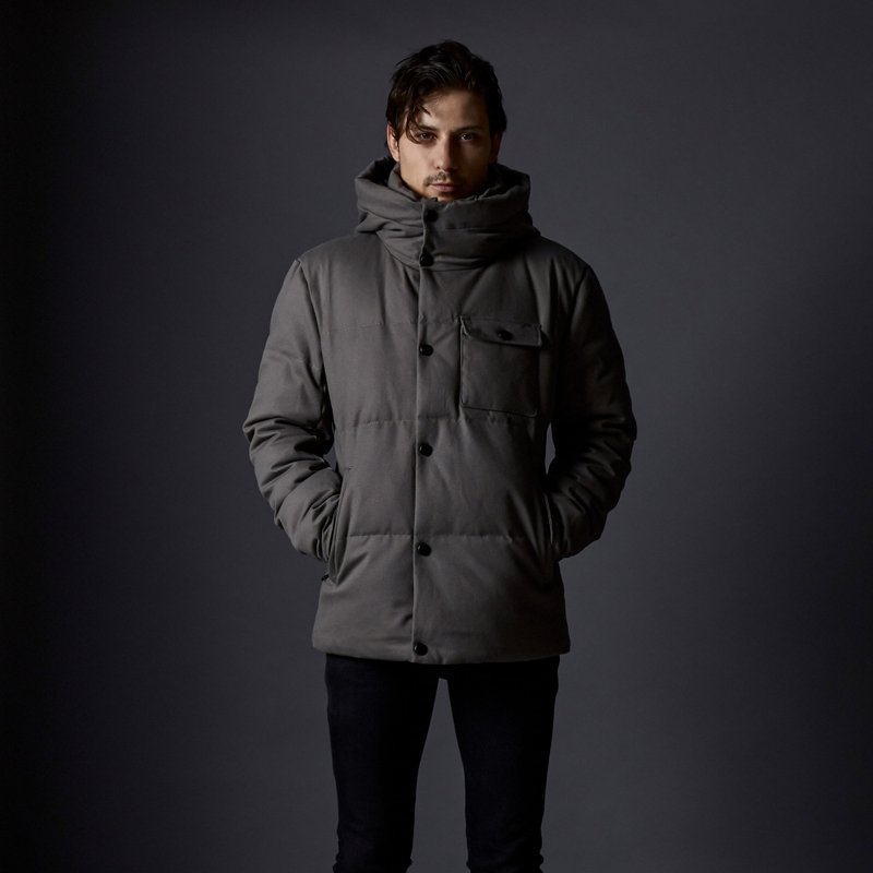 MAGNUS GREY - Men's Coats & Jackets - Waterproof Material Gray