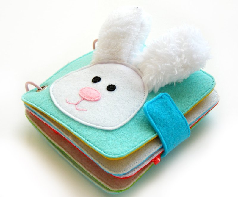Mini quiet book, PDF Pattern and Tutorial - 手工藝教學/工具書 - 其他材質 
