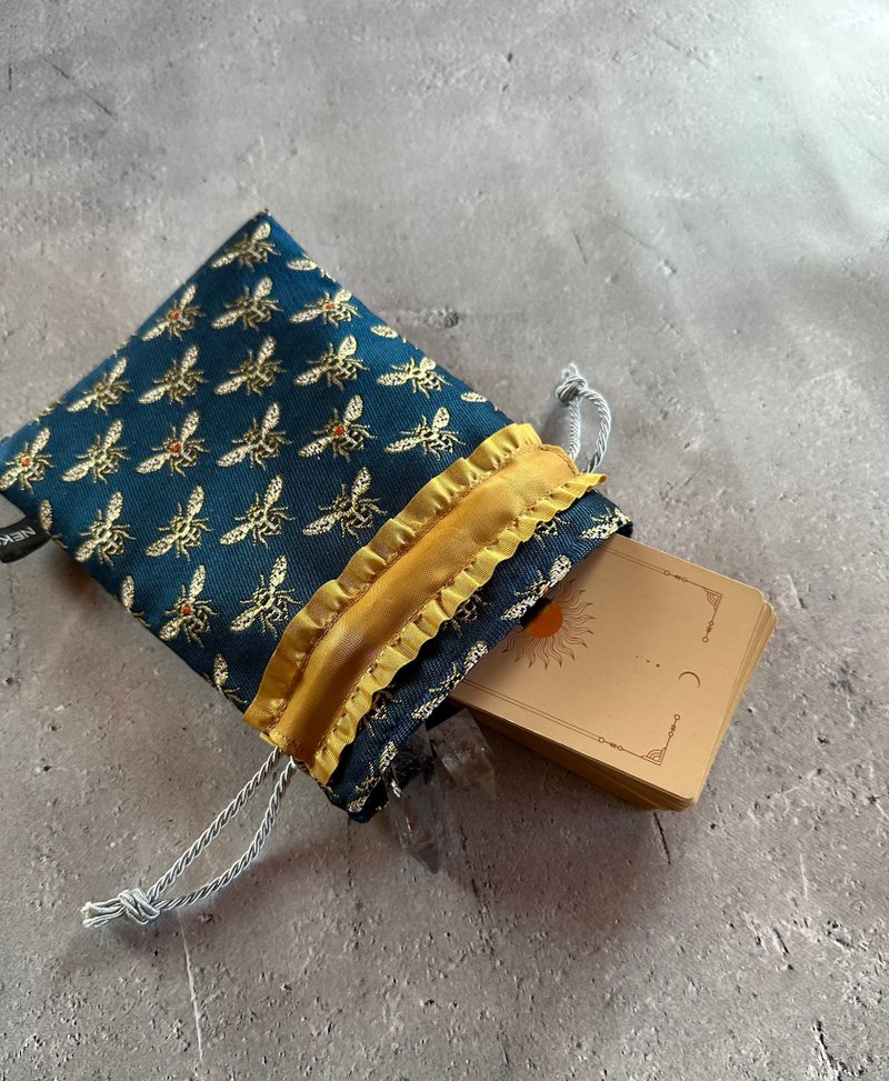 Tarot card case 　Can store two types of cards  　Handmade 　Made in JAPAN - Toiletry Bags & Pouches - Other Materials 