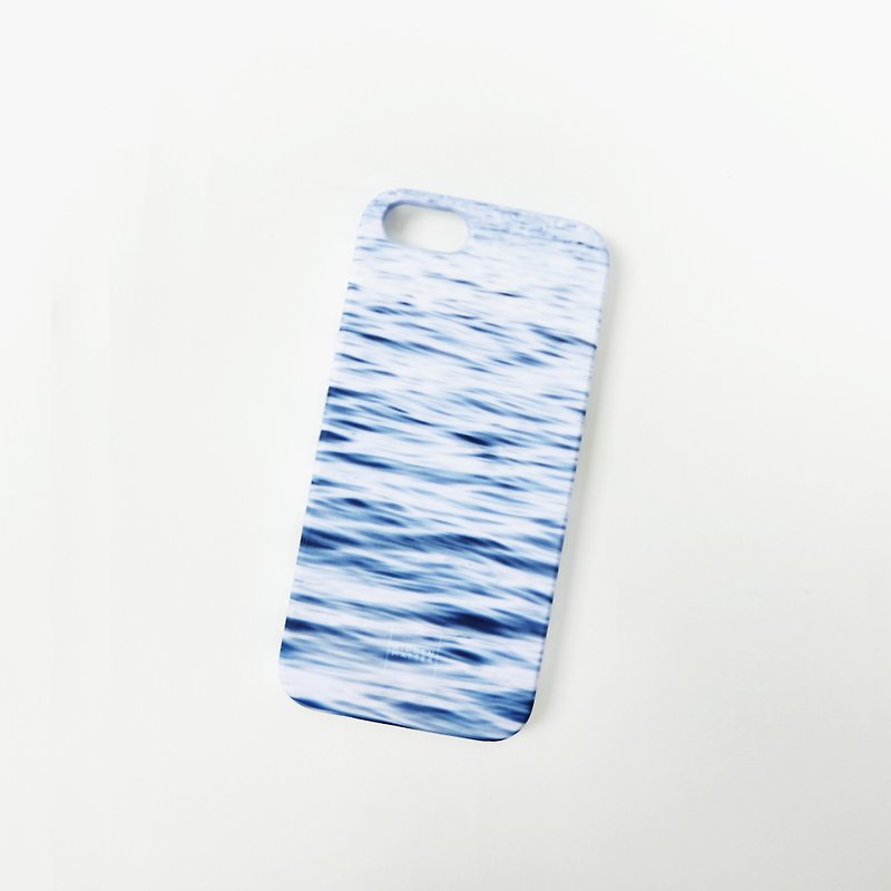 波浪手機殼 - 平板/電腦保護殼 - 塑膠 藍色