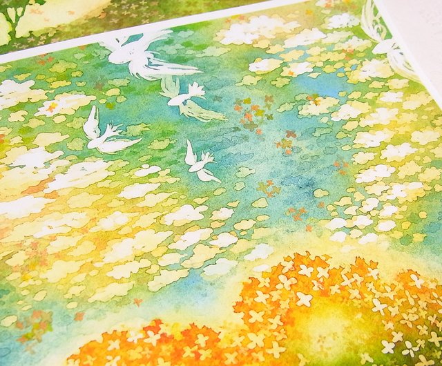 金色の風　水彩画 mqdefault.jpg