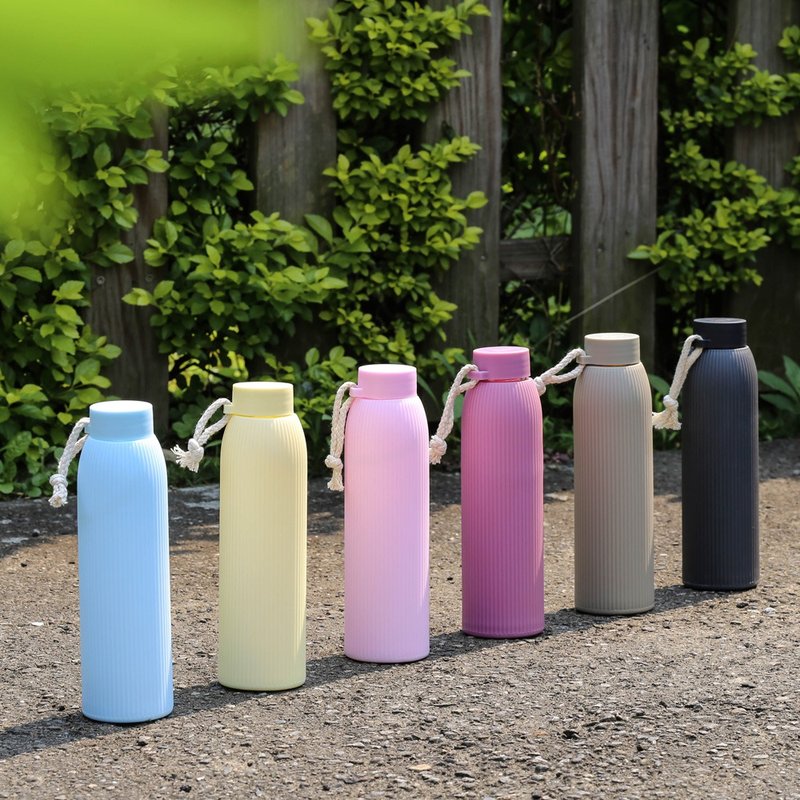 \防撞玻璃隨身瓶-300ml-六色可選 - 水瓶/水壺 - 玻璃 