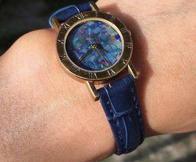 オパール 腕時計 不動時計 - 時計