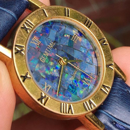 Fire on sale opal watch