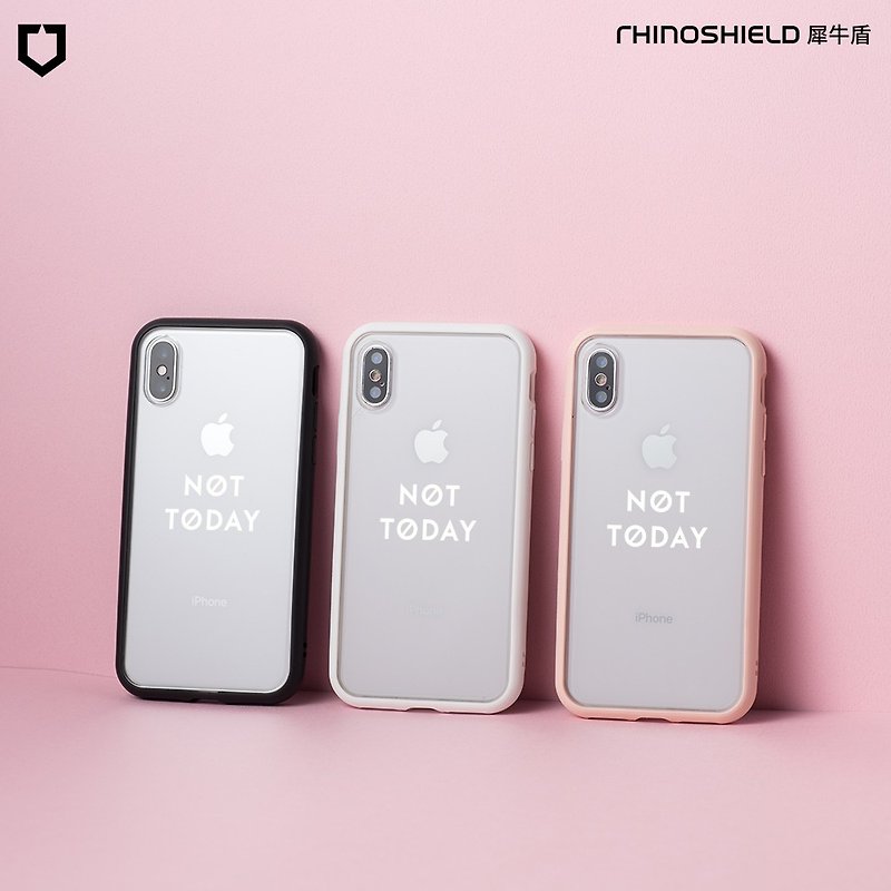 Mod NX Border Back Cover Dual Shell / Lover Limited - Not Today for iPhone Series - Phone Accessories - Plastic Multicolor