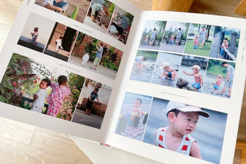 Hardcover small photo book/Party commemoration for couples and  families/Double-framed double-page picture design - Shop GHFdesign Photo  Albums & Books - Pinkoi