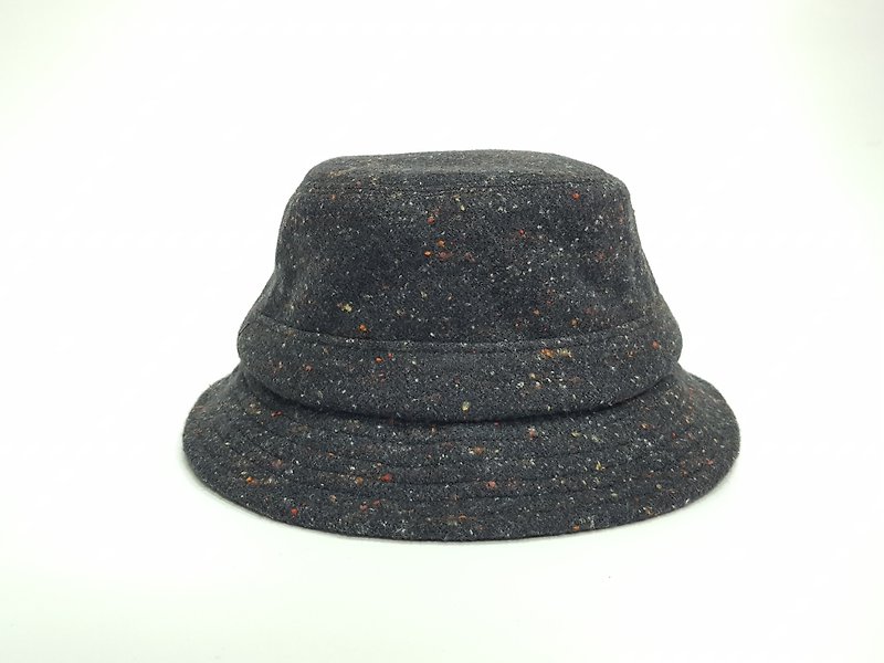 英式圓盤紳士帽-經典古著(彩點紗藍黑) #限量#秋冬#禮物 - 帽子 - 其他材質 多色